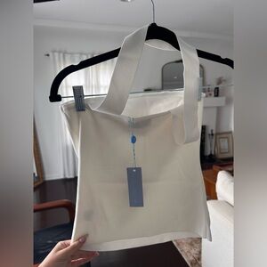 White Isla Strapless Choker Knit Top NWT